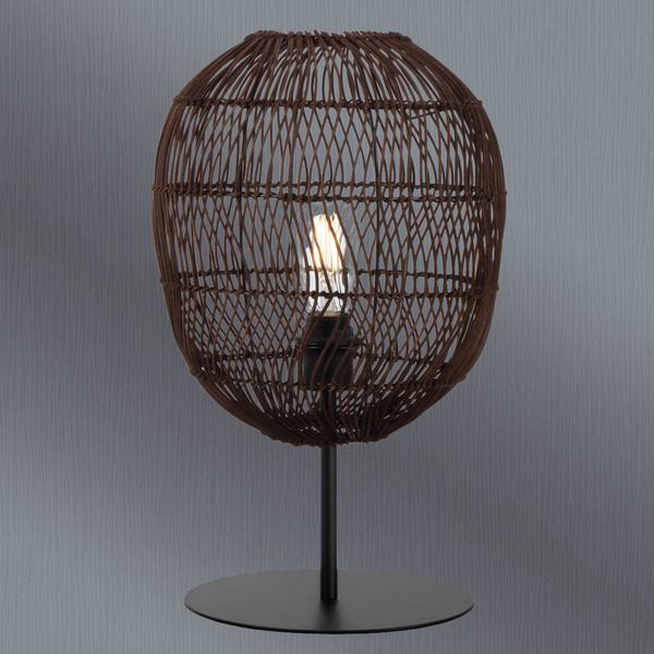 Telbix Rana 30 Table Lamp Brown