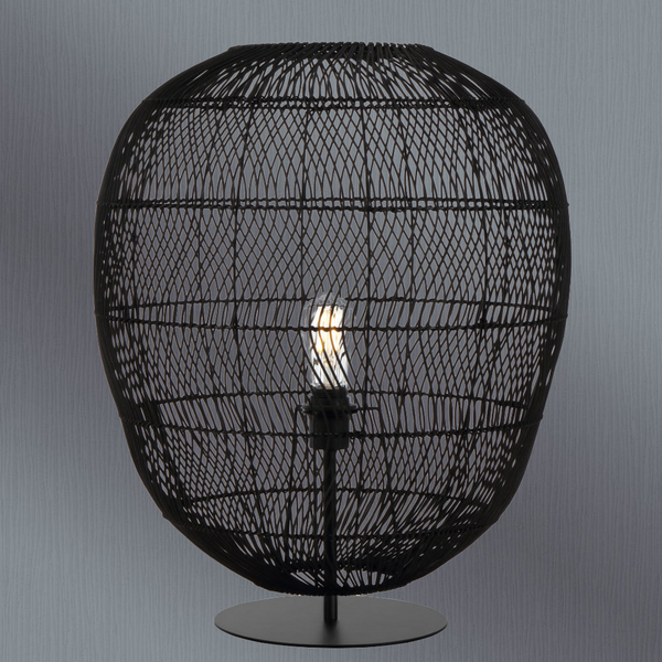 Telbix Rana 50 Table Lamp Black