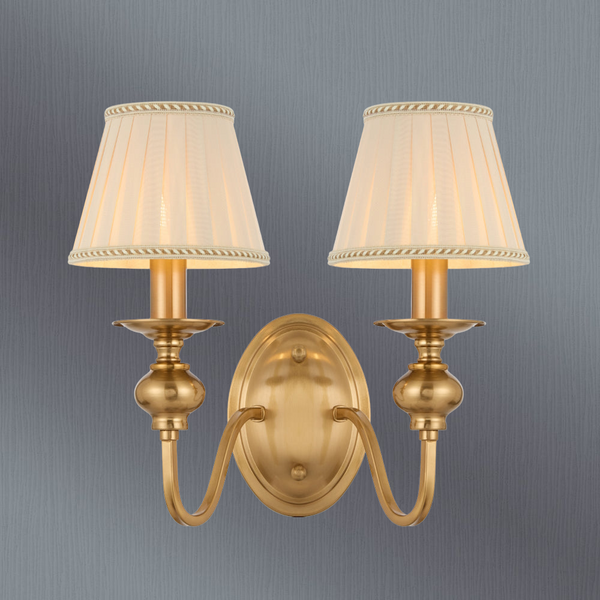 Telbix Siedel 2 Light Wall Bracket With Shade Copper