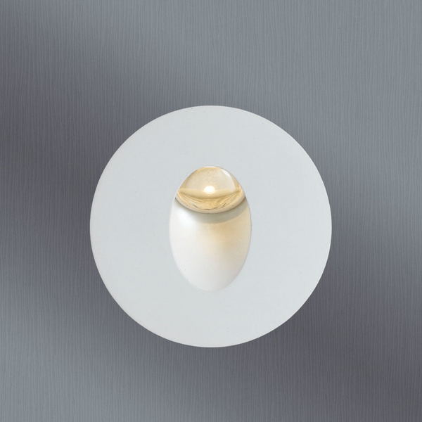 Telbix Snap Round Stair Light White