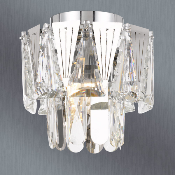 Telbix Valerie 22cm Batten Fix Chrome