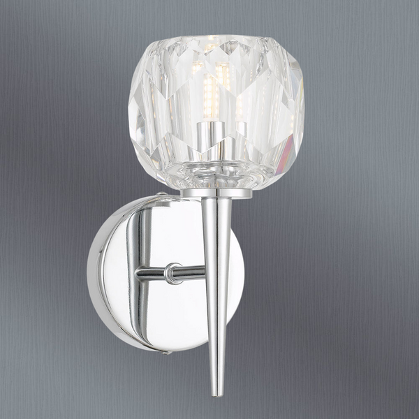 Telbix Zaha 1 Wall Light Chrome