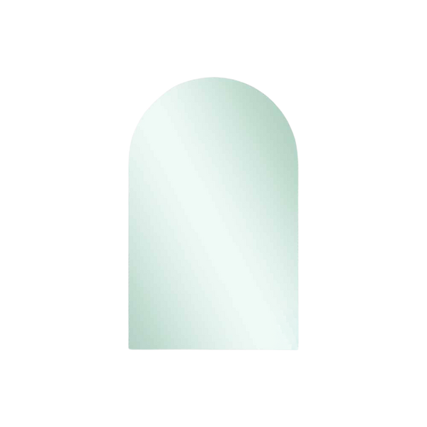 Thermogroup Ablaze Aspen Polished Edge Arch Mirror 500x800mm with Demister