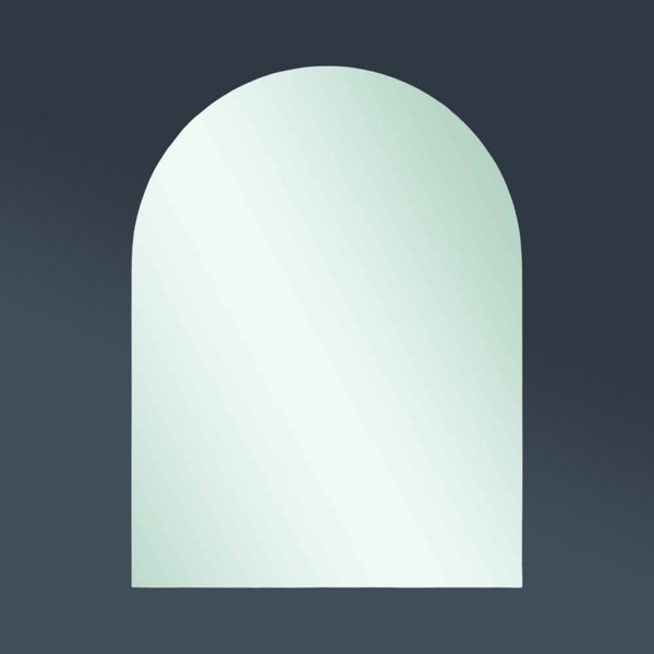 Thermogroup Ablaze Aspen Polished Edge Arch Mirror 750x1000mm