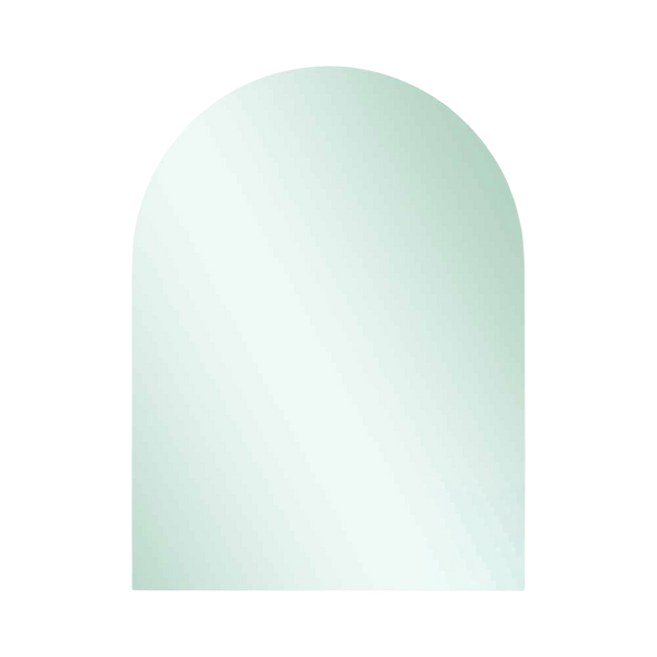 Thermogroup Ablaze Aspen Polished Edge Arch Mirror 750x1000mm with Demister