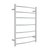 Thermogroup Curved Round Budget Ladder Heated Towel Rail Polished Stainless Steel
