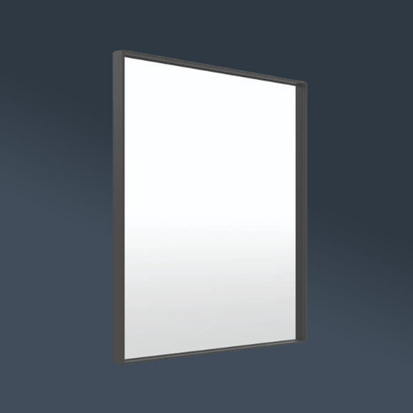 Thermogroup Contractor 750x900mm Mirror with Frame Matt Black with Demister