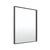 Thermogroup Contractor 750x900mm Mirror with Frame Matt Black with Demister