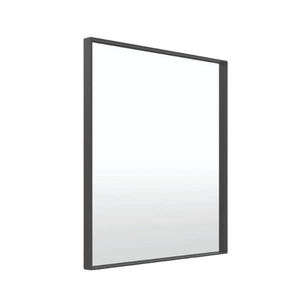 Thermogroup Contractor 750x900mm Mirror with Frame Matt Black with Demister