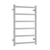 Thermogroup Straight Square Budget Heated Towel Rail Polished Stainless Steel