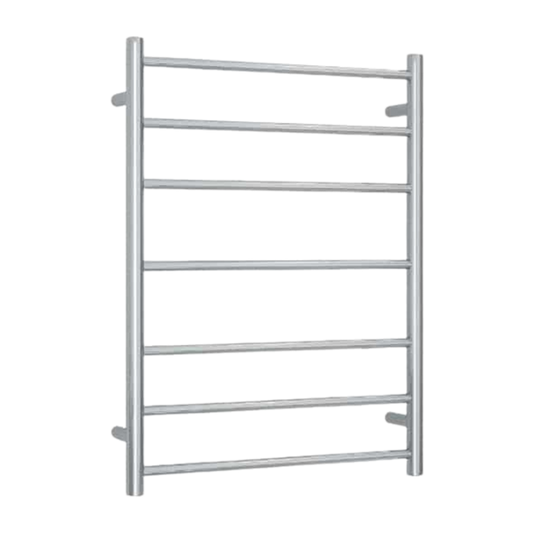 Thermogroup Straight Round Budget Ladder Heated Towel Rail 600mm Polished Stainless Steel BS44M