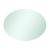 Thermogroup Ablaze Cody Polished Edge Oval Mirror 600x800mm with Demister