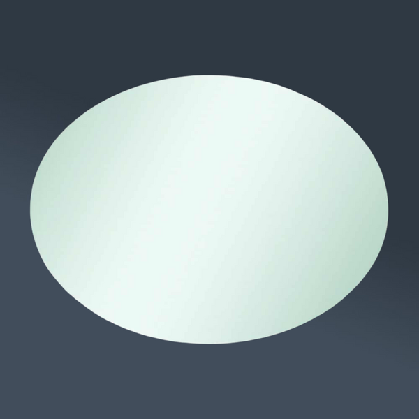 Thermogroup Ablaze Cody Polished Edge Oval Mirror 600x800mm