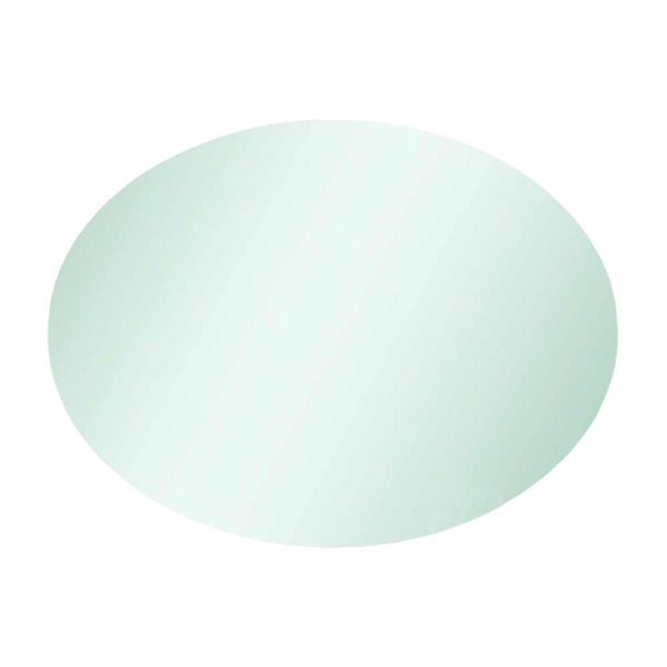 Thermogroup Ablaze Cody Polished Edge Oval Mirror 600x800mm with Demister