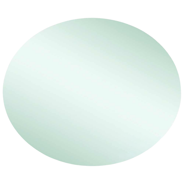 Thermogroup Ablaze Cody Polished Edge Oval Mirror 900x750mm with Demister