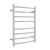 Thermogroup Curved Round Ladder Heated Towel Rail 530mm Polished Stainless Steel