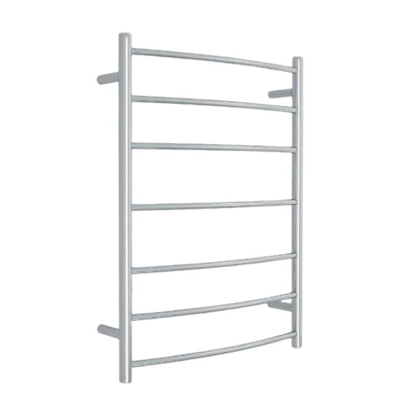 Thermogroup Curved Round Ladder Heated Towel Rail 600mm Polished Stainless Steel CR44M