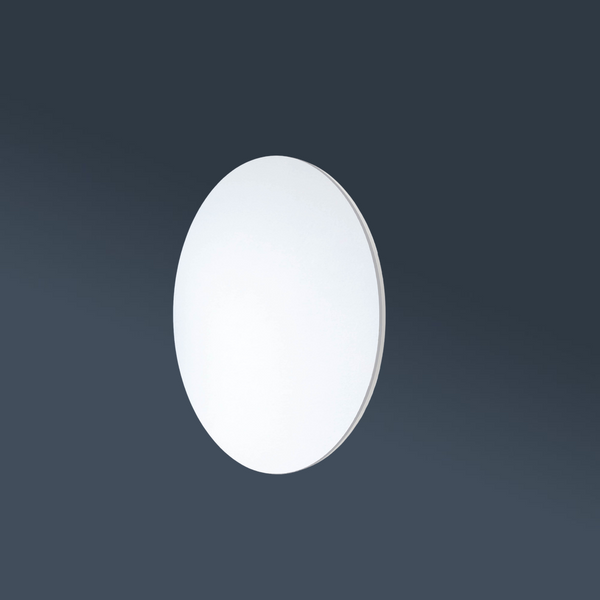 Thermogroup Ablaze Chelsea Round Mirror Cabinet 600 x 150mm White
