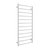 Thermogroup Curved Round Ladder Heated Towel Rail 700mm Polished Stainless Steel