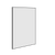 Thermogroup Ablaze Carson Rectangle Framed Mirror 900x750mm Black with Mirror Demister