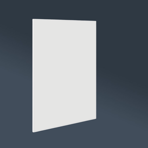 Thermogroup Ablaze Carson Rectangle Framed Mirror 900x750mm White with Mirror Demister