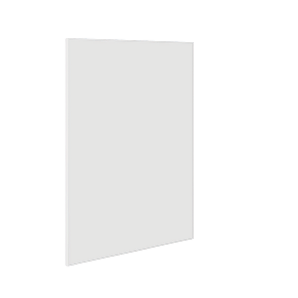 Thermogroup Ablaze Carson Rectangle Framed Mirror 900x750mm White with Mirror Demister