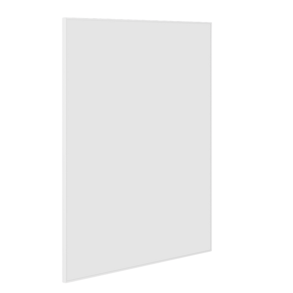 Thermogroup Ablaze Carson Rectangle Framed Mirror 900x750mm White