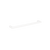 Thermogroup Round Single Bar Heated Towel Rail Satin White