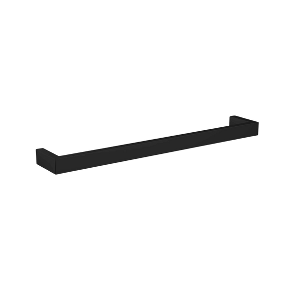 Thermogroup Square Single Bar Heated Towel Rail Matte Black