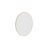 Thermogroup Ablaze Georgia Round Framed Mirror 600mm Gold with Demister