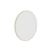 Thermogroup Ablaze Georgia Round Framed Mirror 600mm Gold