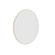 Thermogroup Ablaze Georgia Round Framed Mirror 900mm Gold with Demister