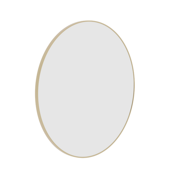 Thermogroup Ablaze Georgia Round Framed Mirror 900mm Gold