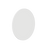 Thermogroup Ablaze Georgia Round Framed Mirror 900mm White with Demister