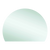 Thermogroup Ablaze Hamilton D Shaped Polished Edge Mirror 1500x1100mm with Demister
