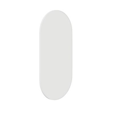 Thermogroup Ablaze Havana Pill Framed Mirror 500x1000mm White with Mirror Demister