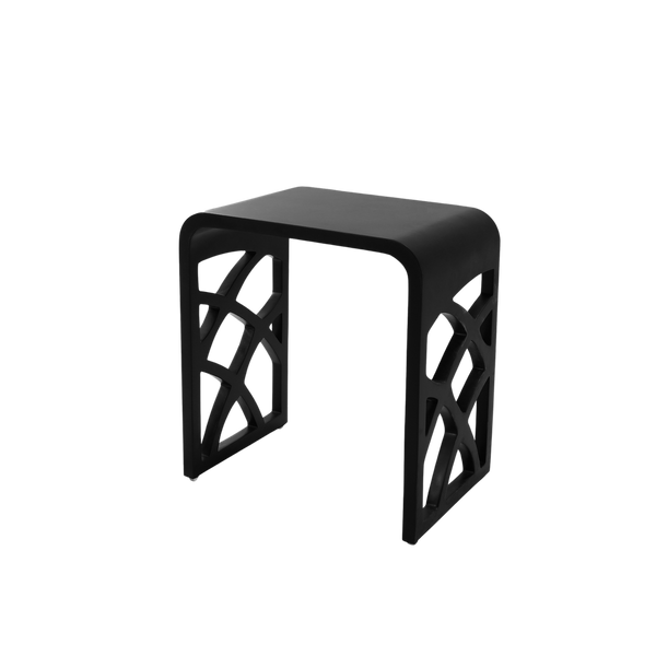 Thermogroup Ivy Shower Stool 400x270mm Black