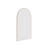 Thermogroup Ablaze Juno Arch Framed Mirror 500x800mm Gold with Mirror Demister