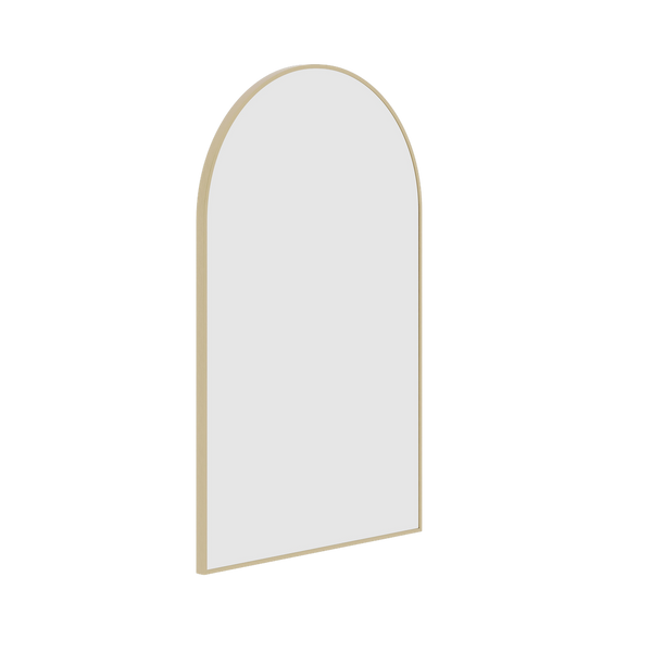 Thermogroup Ablaze Juno Arch Framed Mirror 500x800mm Gold