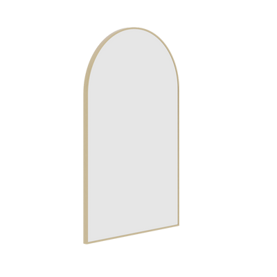 Thermogroup Ablaze Juno Arch Framed Mirror 500x800mm Gold
