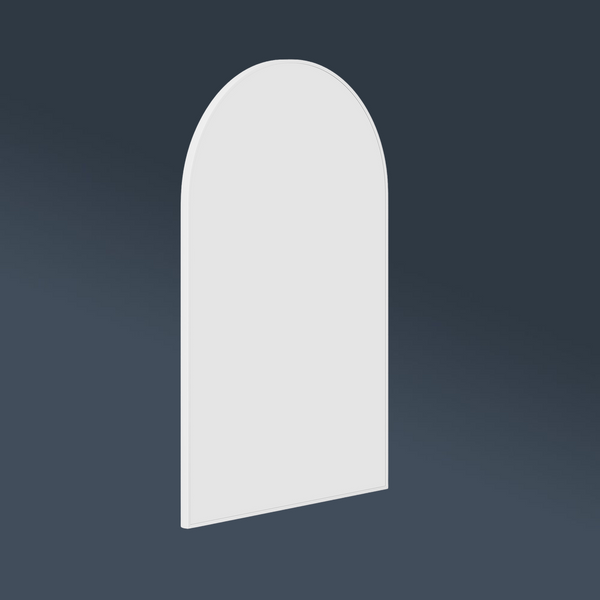 Thermogroup Ablaze Juno Arch Framed Mirror 500x800mm White