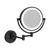 Thermogroup Ablaze 1 & 5x Magnification Wall Mounted Shaving Mirror 200mm Black with Light
