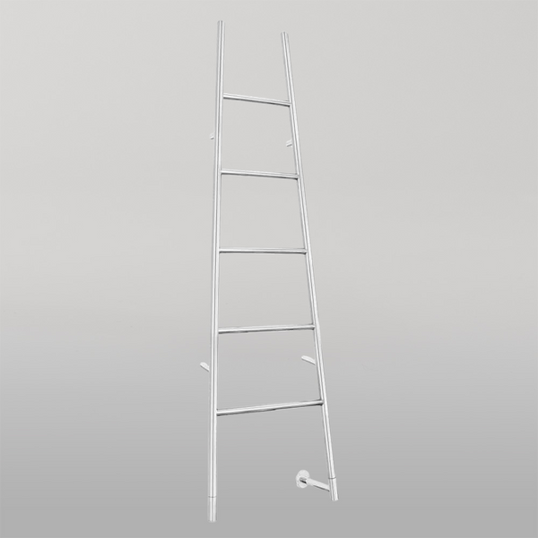 Thermogroup Jeeves Tangent L Heated Towel Rail Polished Stainless Steel