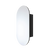 Thermogroup Ablaze Lincoln Pill Mirror Cabinet 500x1000x150mm Black
