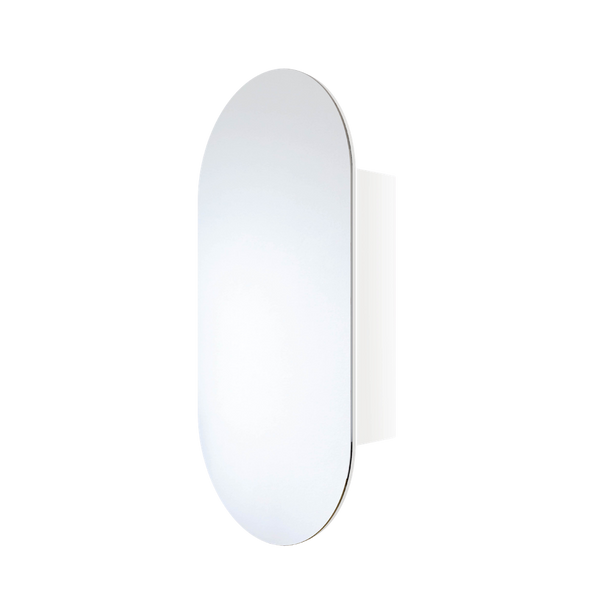 Thermogroup Ablaze Lincoln Pill Mirror Cabinet 500x1000x150mm White