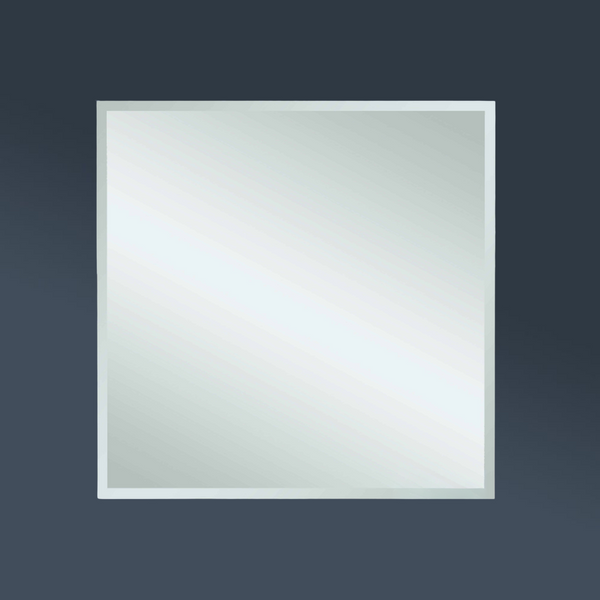 Thermogroup Ablaze Montana Square 25mm Bevel Edge Mirror 750x750mm with Demister
