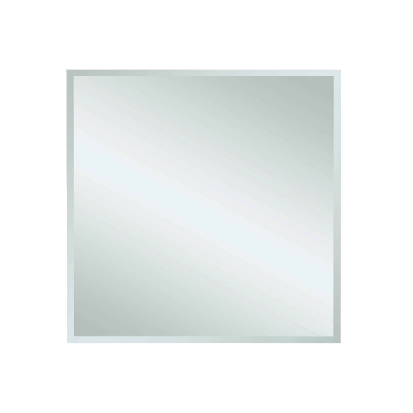 Thermogroup Ablaze Montana Square 25mm Bevel Edge Mirror 750x750mm with Demister