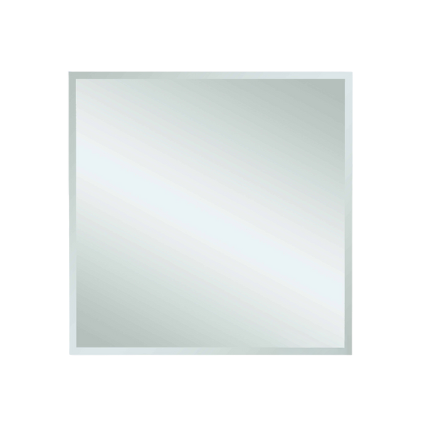 Thermogroup Ablaze Montana Square 25mm Bevel Edge Mirror 750x750mm with Demister