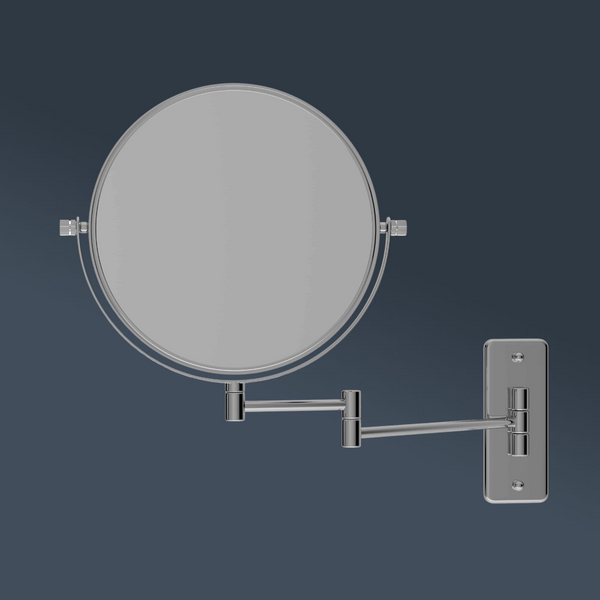 Thermogroup Ablaze 1 & 8x Magnification Wall Mounted Shaving Mirror 200mm Chrome