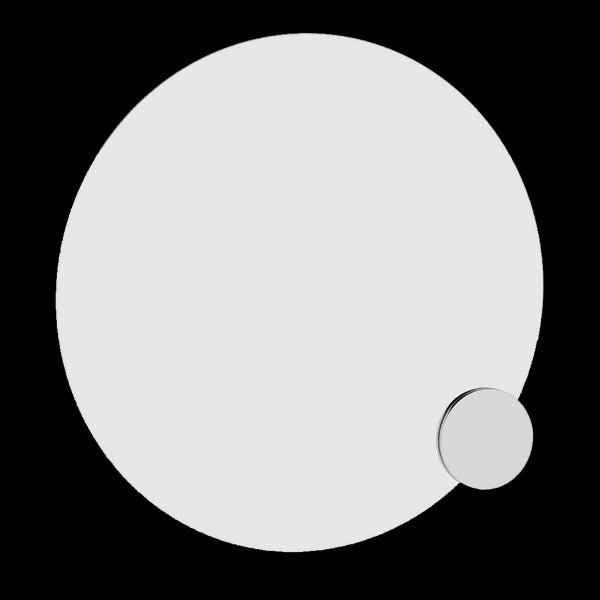 Thermogroup Ablaze 3x 140mm Round Magnifying Mirror with Clip